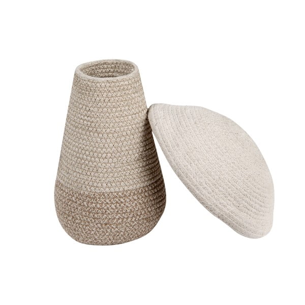 Beež riidest laste mänguasjakorv ø 23x27 cm Mushroom - Lorena Canals-image-4