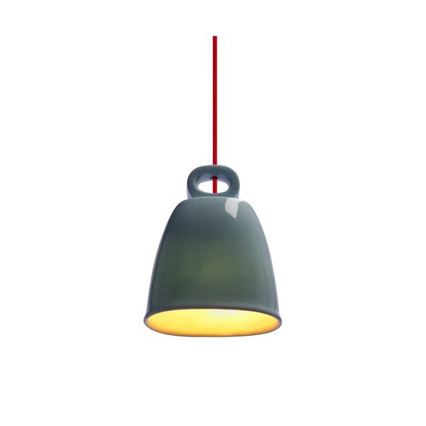 Sinine rippvalgusti keraamilise varjuga Sewilla - Candellux Lighting-image-2