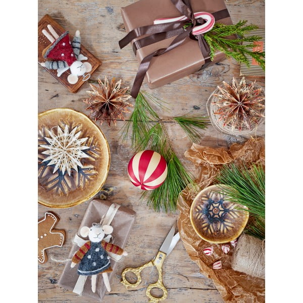 Jõulukaunistused, 3 tk komplektis ø 8 cm Wynn - Bloomingville-image-4