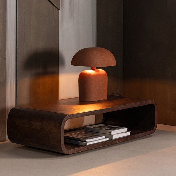 Mangopuidust kohvilaud tumedas naturaalses värvitoonis 60x120 cm Kinu - WOOOD-image-3