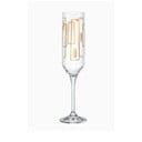 Komplekt 6 šampanjaklaasi Luxury Contour, 200 ml Umma - Crystalex