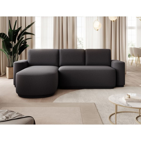 Tumehall žinülkangast lahtikäiv/sahtliga nurgadiivan (vasak nurk/lamamisosaga) Aurumm – ELTAP-image-1