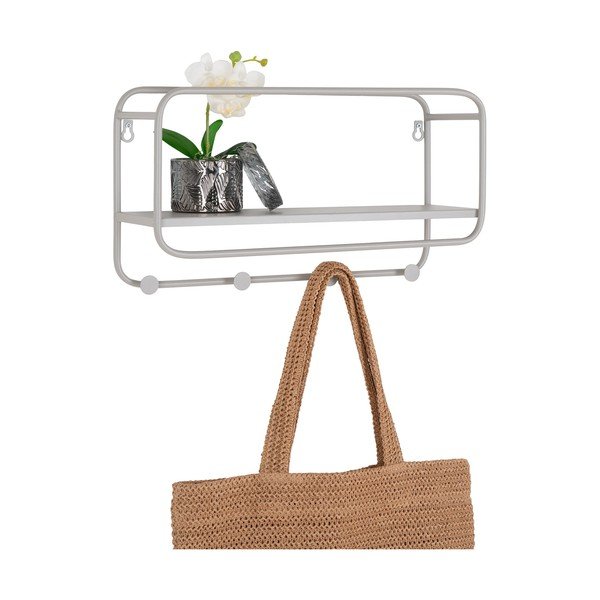 Helehall metallist riiuliga seinanagi Feira - House Nordic-image-3