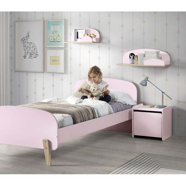 Roosa öökapp Kiddy - Vipack-image-1