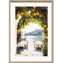 Trükitud pilt raamiga 50x70 cm Lemon View - Styler