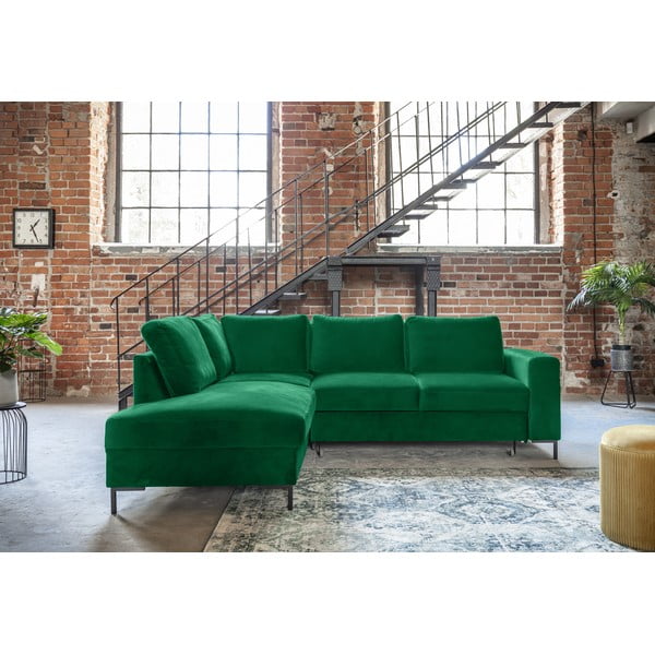 Tumeroheline sametist nurgadiivan (vasakus nurgas) Lofty Lilly - Miuform-image-1