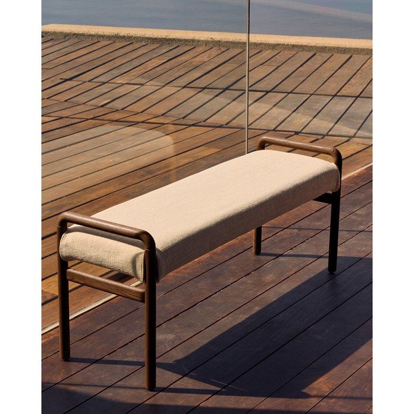 Kreem šenillist pink Macaret - Kave Home-image-1