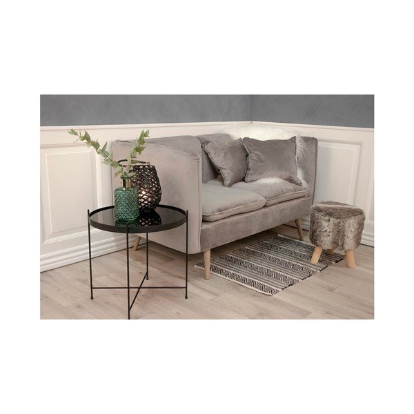 Must kohvilaud Venezia, ø 48 cm - House Nordic-image-2