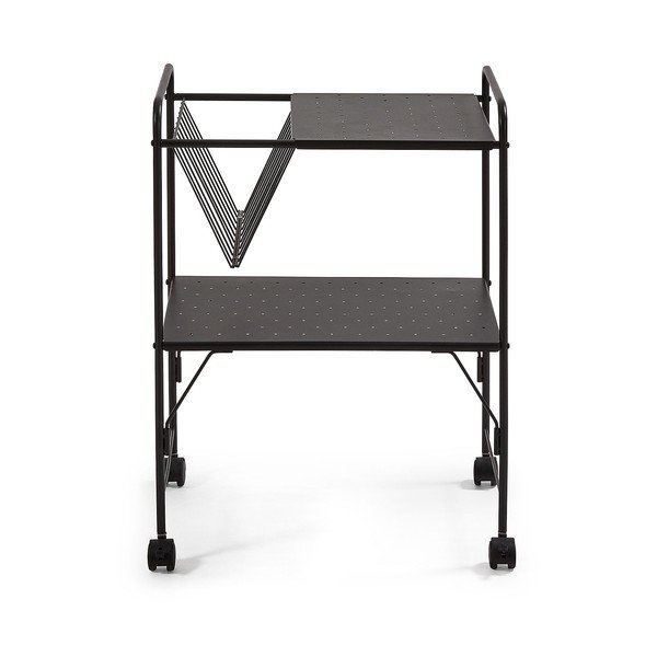 Černý pojízdný stolek La Forma Strahan-image-2