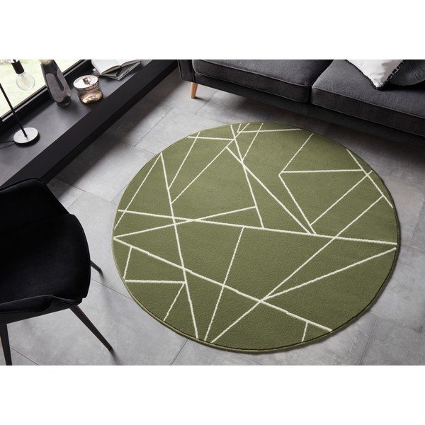 Roheline vaip , ø 140 cm Velvet - Ragami-image-1