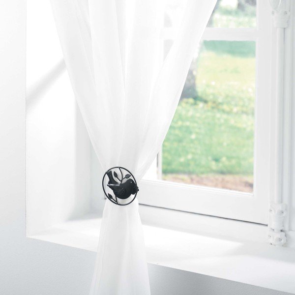 Metall kardinaklambrid komplektis  2 tk Passero – douceur d'intérieur-image-2