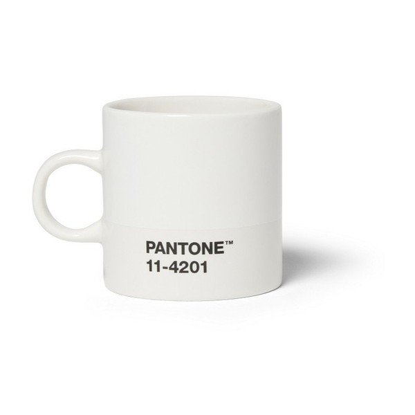 Valge keraamiline espressotass 120 ml Cloud Dancer - Pantone