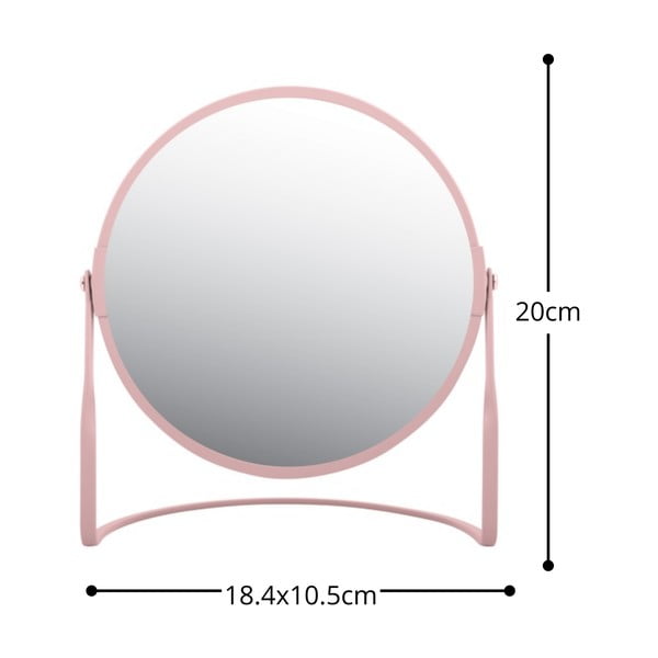 Suurendusega kosmeetikapeegel (5x suurendus) ø 18 cm Akira - Spirella-image-3