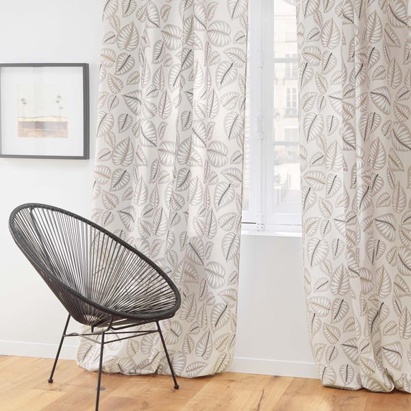 Beež kardin 140x280 cm Alma - douceur d'intérieur-image-3