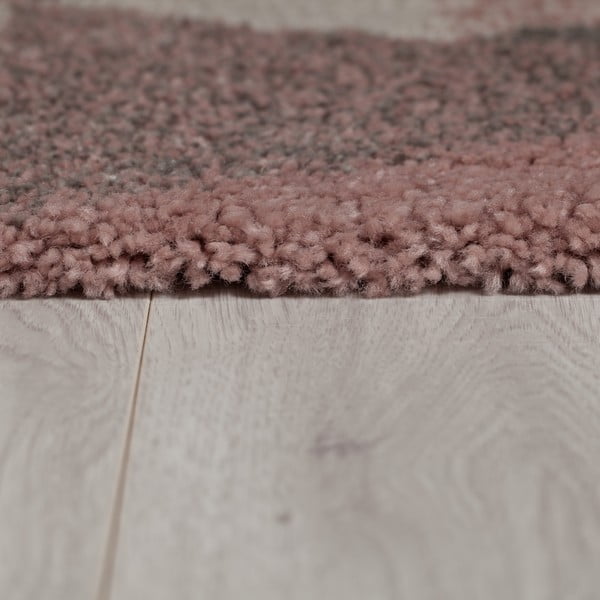 Roosa/hall vaibajooksja 60x230 cm Nuru - Flair Rugs-image-3