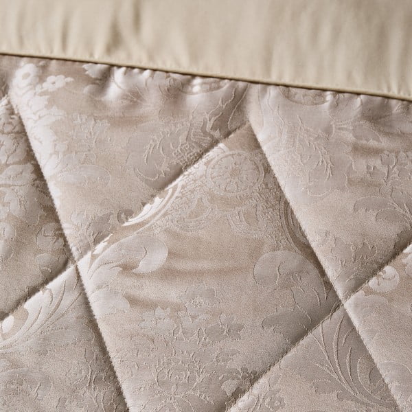 Beež damast voodikate 240x260 cm Damask Jacquard - Catherine Lansfield-image-3
