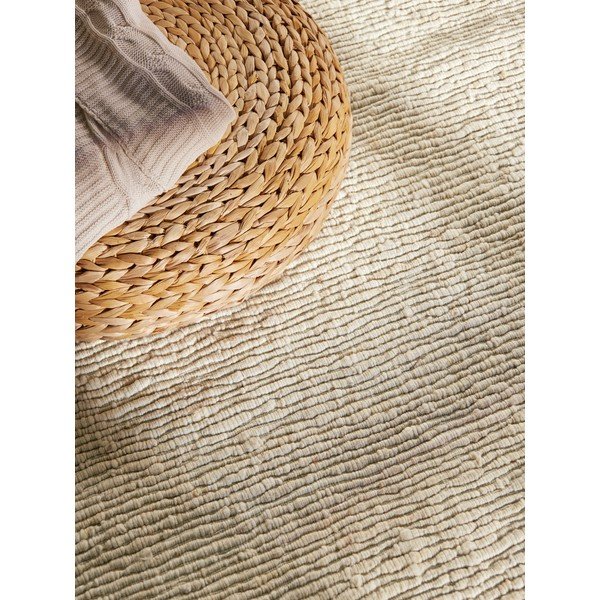 Kreemikas käsitsi kootud villane vaip 80x150 cm Bexley Woolwich - Ted Baker-image-4