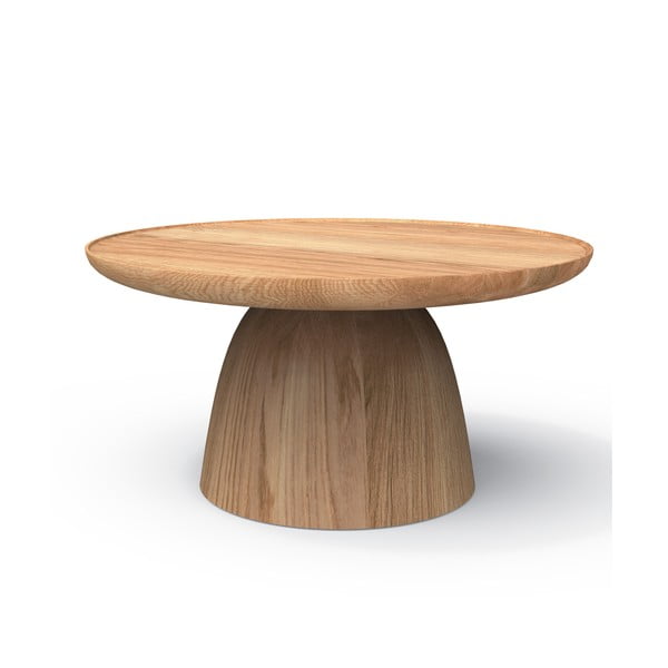 Odkládací stolek z masivního dubového dřeva Javorina Hrib 70