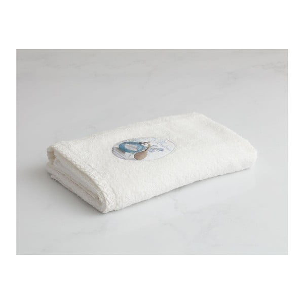 Bílý bavlněný ručník Madame Coco Perfume, 50 x 76 cm