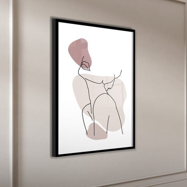 Plakat raamis 50x70 cm Woman Pink - Styler-image-4