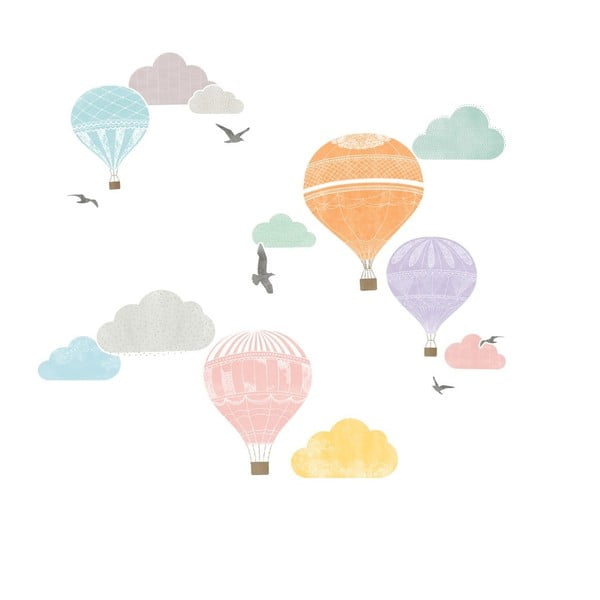 Montgolfier seinakleebiste komplekt - Ambiance-image-1