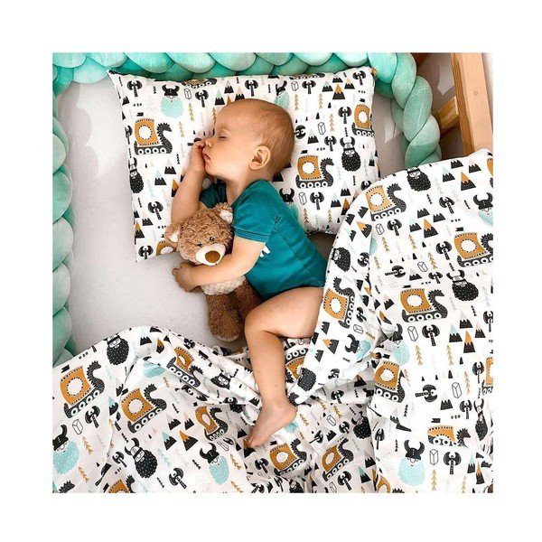 Valge võrevoodi komplekt Sweet Dreams - Yellow Tipi-image-3