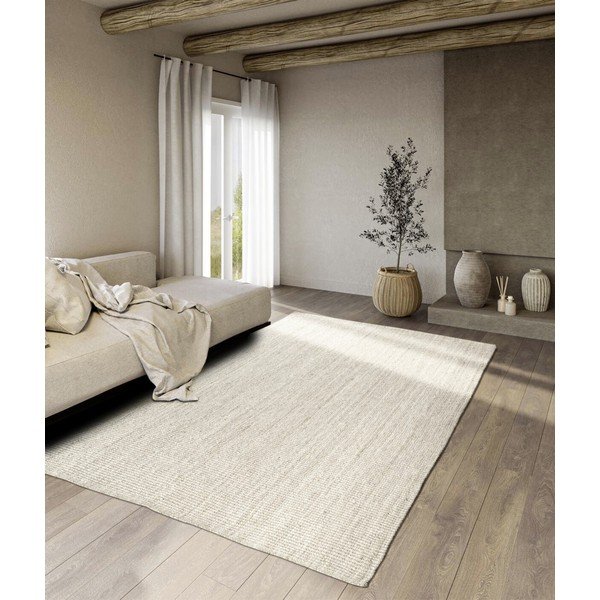 Valge kahepoolne/käsitsi kootud džuudist vaip 120x170 cm Rosalie - Villeroy&Boch-image-1