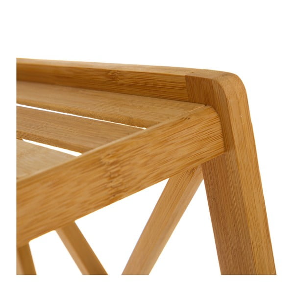 Bambusest vannitoariiul naturaalses värvitoonis 33x119 cm - Casa Selección-image-2