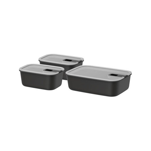 Toidukarbid 3 tk komplektis Easyclip - Mepal