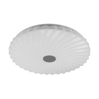 Valge dimmerdatav LED laevalgusti koos puldiga 38,5x38,5 cm Calipso - Candellux Lighting