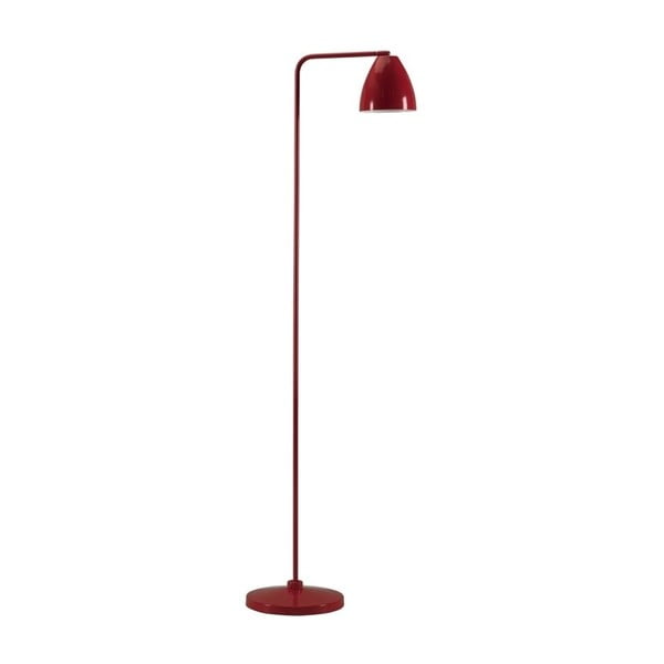 Červená stojací lampa Design Twist Cervasca