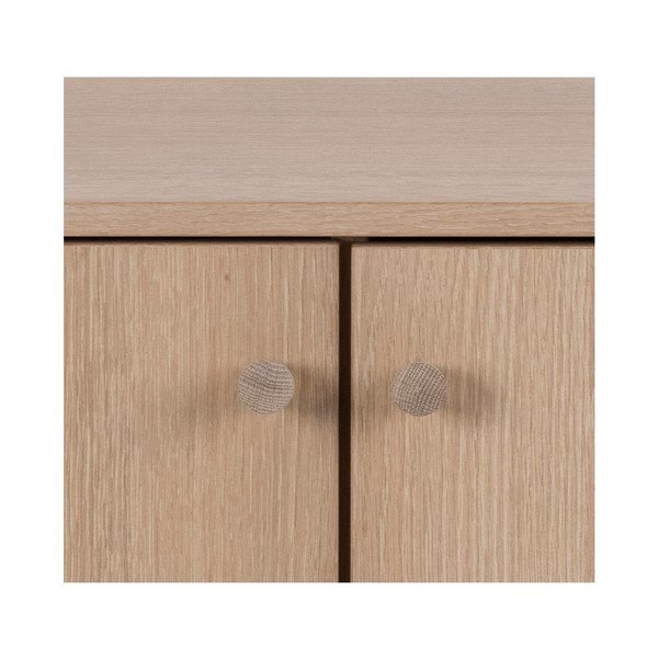 Madal kapp tammepuust 160x75 cm Aston - Actona-image-1