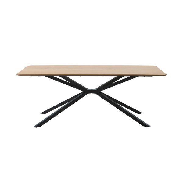 Tammespoonist pinnaga söögilaud 90x160 cm Cesura - Unique Furniture