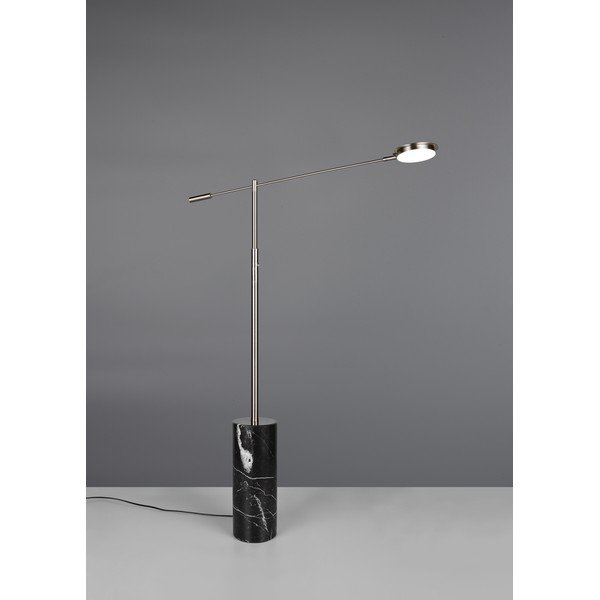 Must/hõbedane LED-põrandavalgusti (kõrgus 145 cm) Fiore - Trio Select-image-2