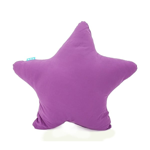 Fialový bavlněný polštářek Mr. Fox Estrella Lilac, 50 x 50 cm