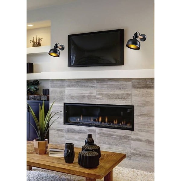 Must metallist seinalamp Reno - Candellux Lighting-image-1