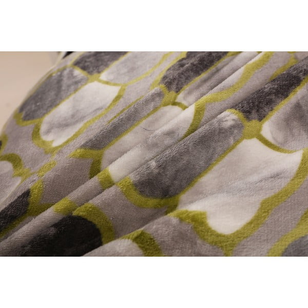 Roheline-hall voodipesu üheinimesevoodile mikroplüüsist 140x200 cm - My House-image-4