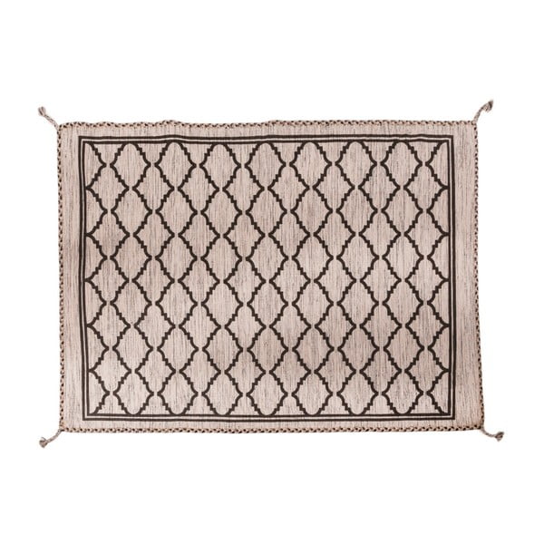 Hnědý ručně tkaný koberec Navaei & Co Kilim Ethnic 207, 180 x 120 cm