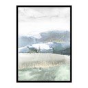 Plakat raamis 50x70 cm Green Land - Malerifabrikken