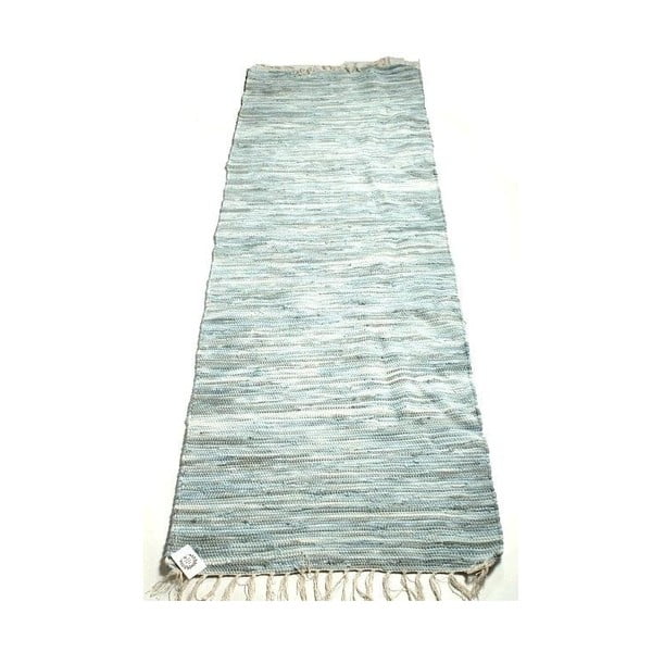 Koberec Stripes 70x200 cm, světle modrý