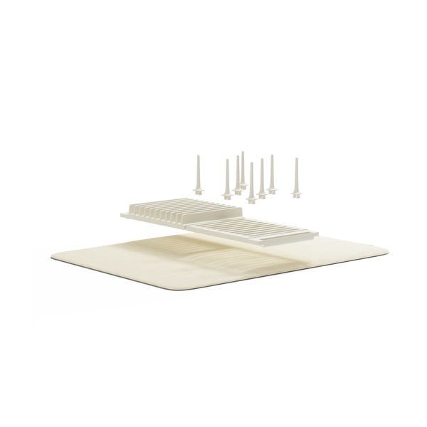 Beež plastmass nõudekuivatusrest  47x17 cm UDry – Umbra-image-4