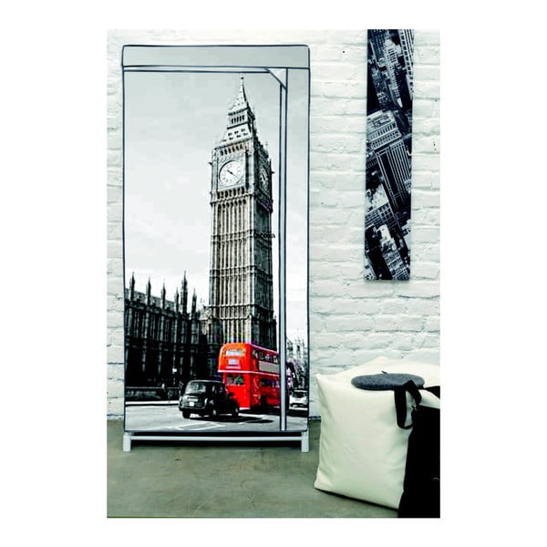 Textilní šatní skříň Compactor London-image-1