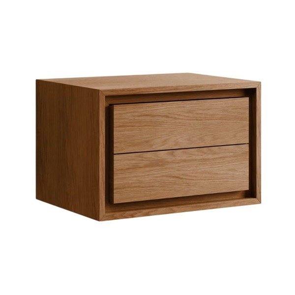 Madal tiikpuidust valamukapp 60x40 cm Kenta - Kave Home