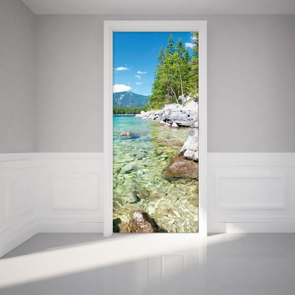Kleebis ustele Crystal Lake, 83 x 204 cm - Ambiance