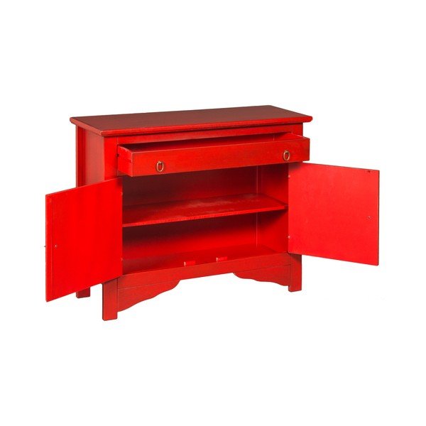Červená komoda Evergreen House Credenza-image-4