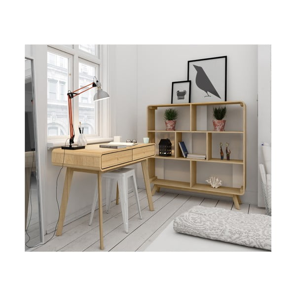 Töölaud tammedekorist 50x120 cm Cassie - Støraa-image-3