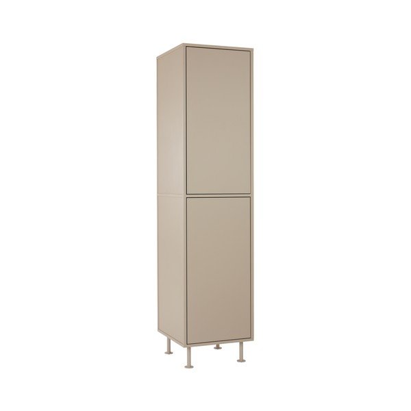 Beež MDF-ist riidekapp 50x210x55 cm Kipp - Jotex