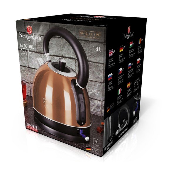 Veekeetja 1,8 l Rosegold Metallic Line - BerlingerHaus-image-2