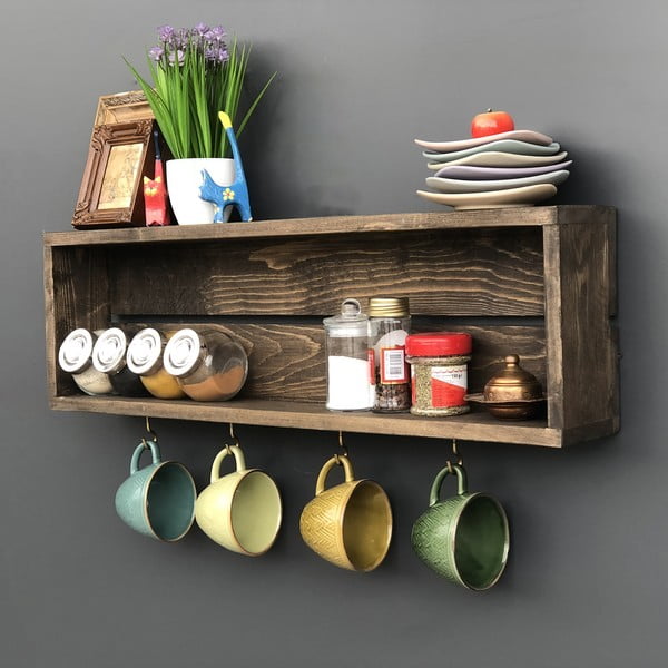 Wallace käsitsi valmistatud köögi multifunktsionaalne riiul - Evila Originals-image-1