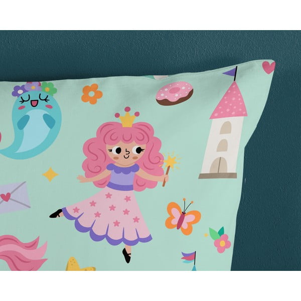 Mündivärvi puuvillane laste voodipesu üheinimesevoodile 140x200 cm Fantastic - Good Morning-image-3